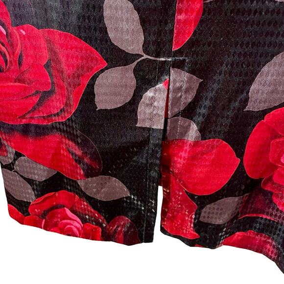 Vintage La Belle Babydoll Slip Dress Dark Romantic Rose Whimsygoth Y2K 90s USA - Picture 8 of 11